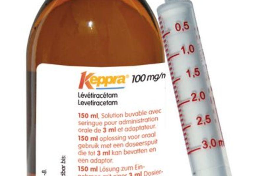 Possible effacement des graduations des seringues du lot 23J09 de Keppra 100mg/ml, solution buvable