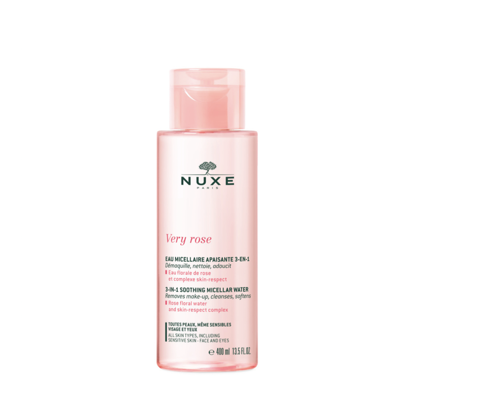 Alerte sanitaire : rappel de lots de l'Eau micellaire apaisante Very Rose de Nuxe