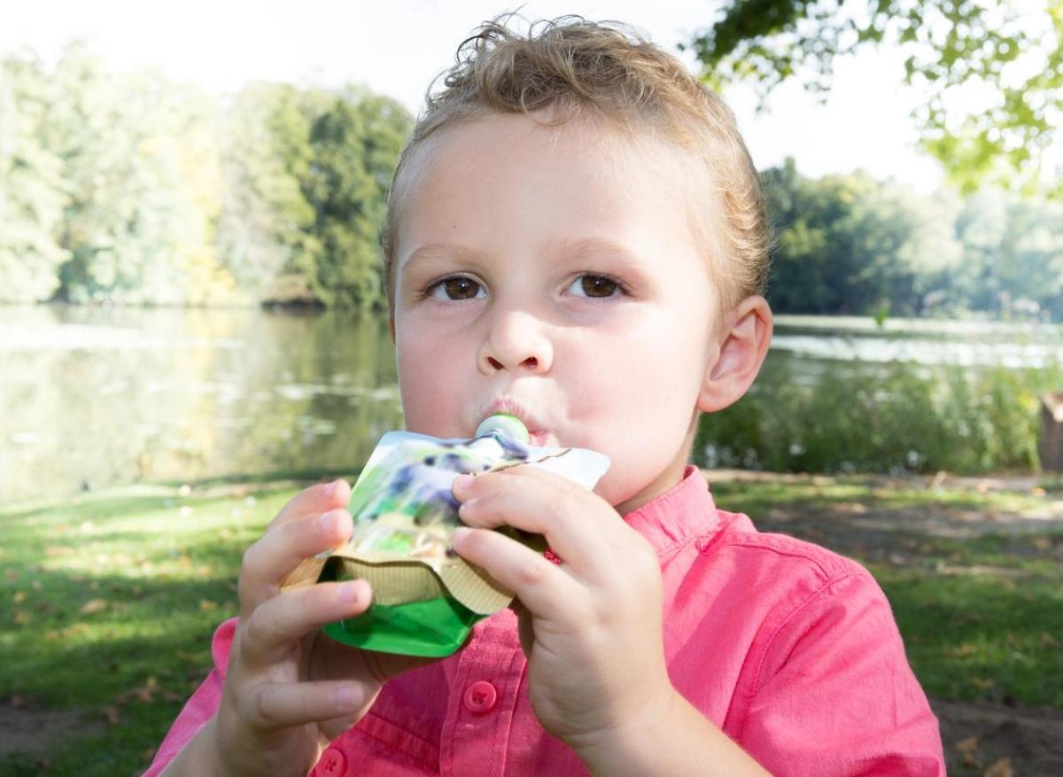 Consommer des compotes en gourde revient à boire des sodas ! 