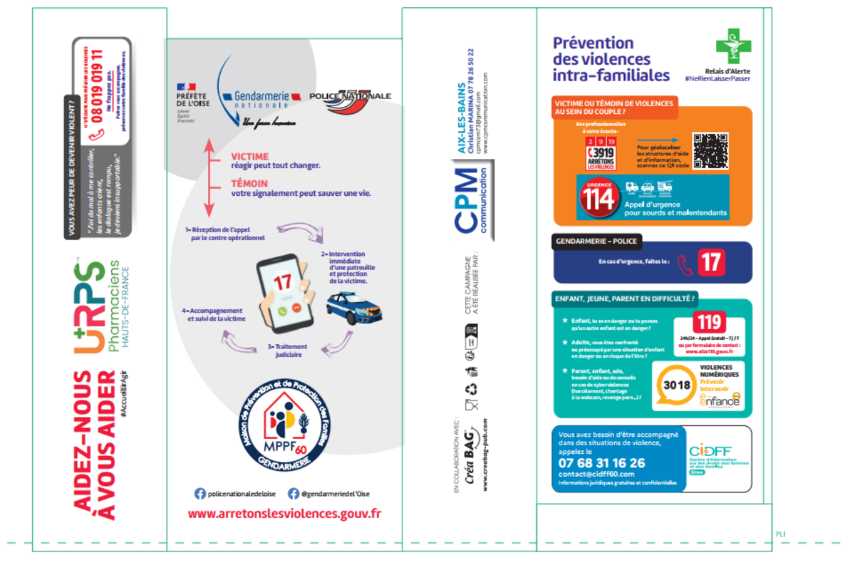 Des sachets en pharmacie pour prévenir les violences intrafamiliales 